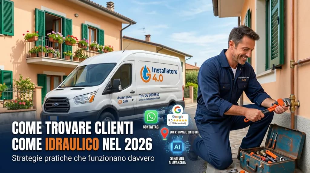 Come trovare clienti come idraulico nel 2026 Come trovare clienti come idraulico nel 2026